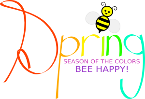 spring is here and bees too